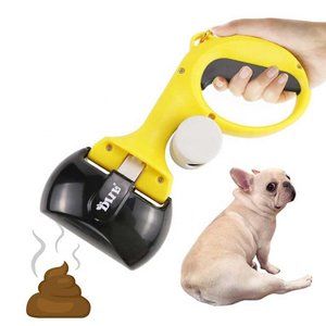 Pet Pooper Scooper for Dogs and Cats with Trash Bags Holder(1 Pack)